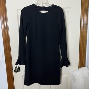 Size 4 Black Mid-Length Calvin Klein Dress